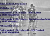 Jeden weekend, trzy mecze drużyn Lubczy