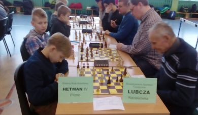 Lubcza rywalizowała w V lidze szachowej.