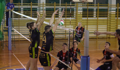 Ważne zwycięstwo siatkarzy Lubczy, po&nbsp;twardej walce z&nbsp;TSV Sanok